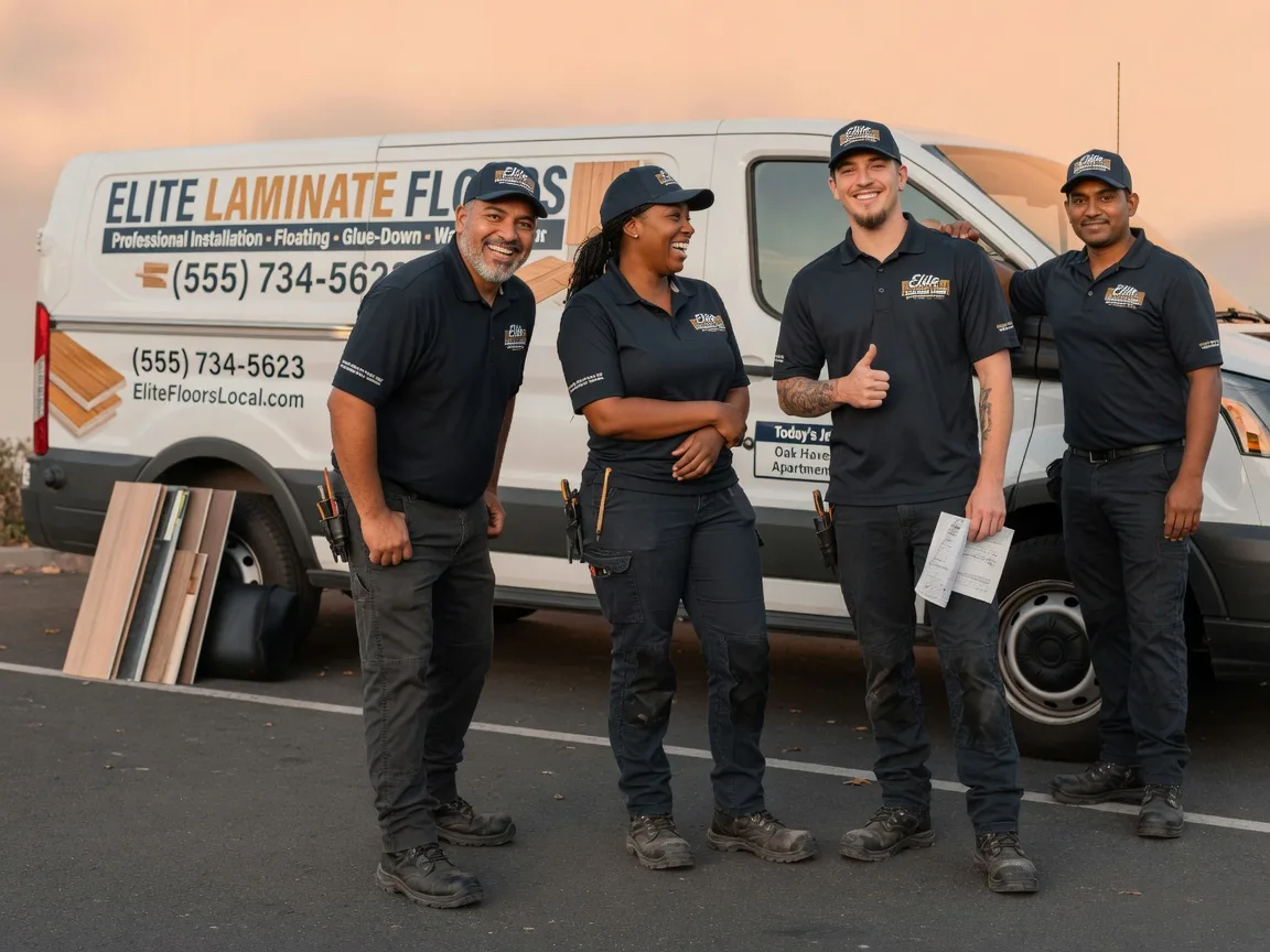 Laminate flooring installation company in Jones, OK